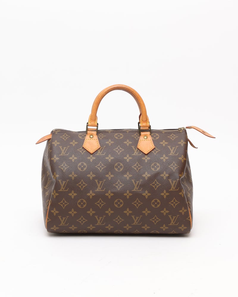 LOUIS VUITTON Monogram Speedy 30 Handbag