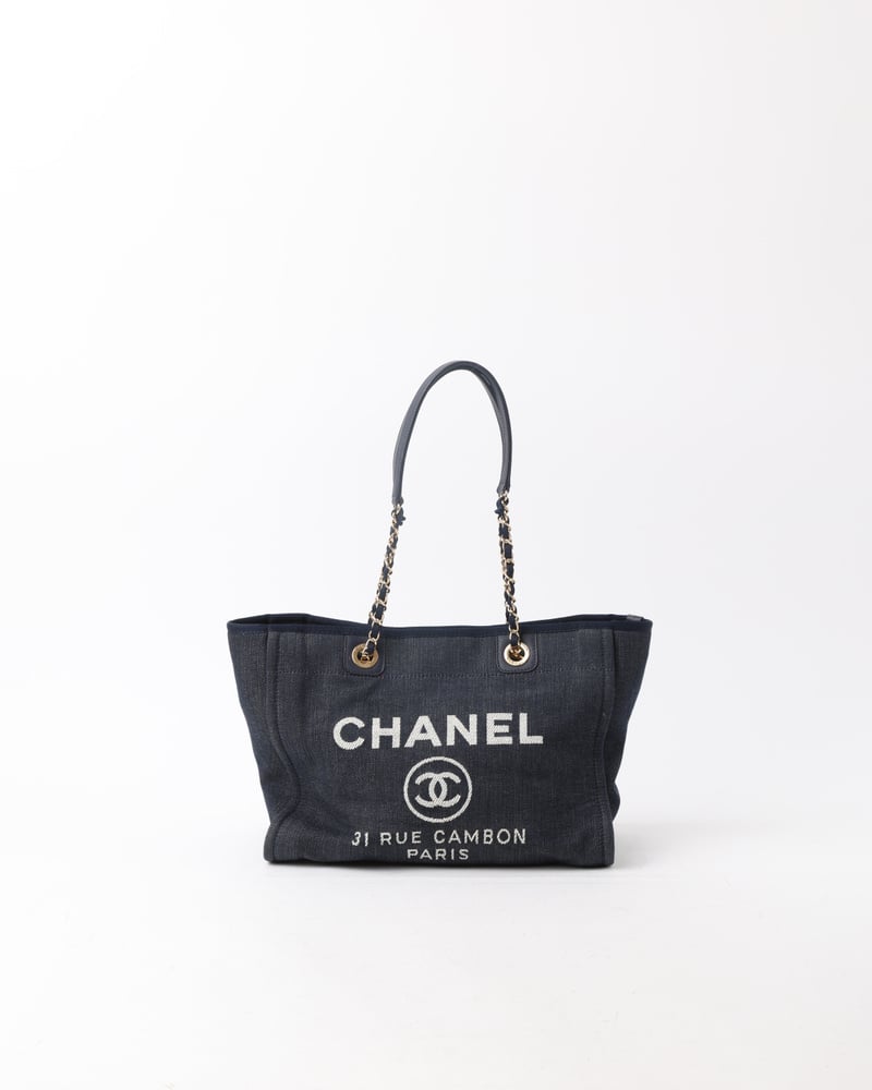 CHANEL Deauville PM Tote Bag