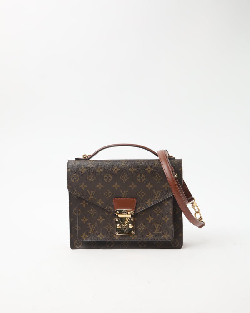 LOUIS VUITTON Monogram Monceau Bag