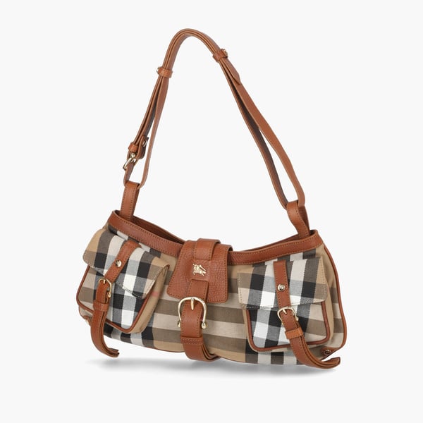 BURBERRY Nova Check Prorsum House Shoulder Bag