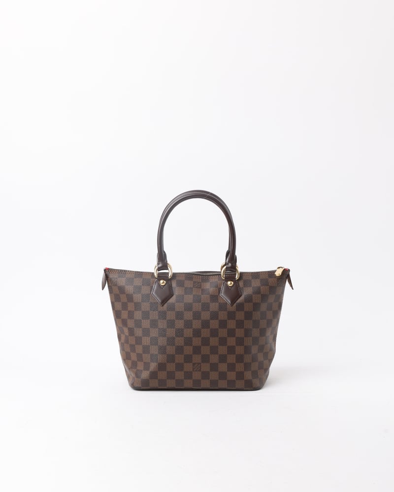 LOUIS VUITTON Damier Ebene Saleya PM Bag