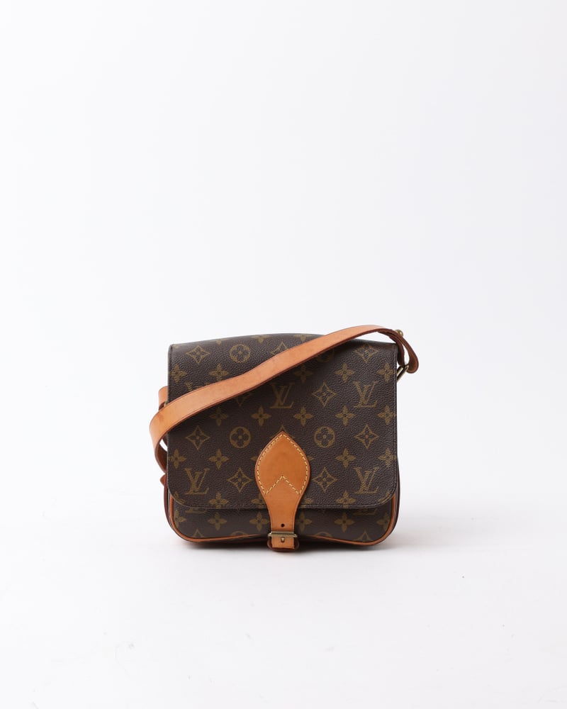 LOUIS VUITTON Monogram Cartouchiere MM Bag