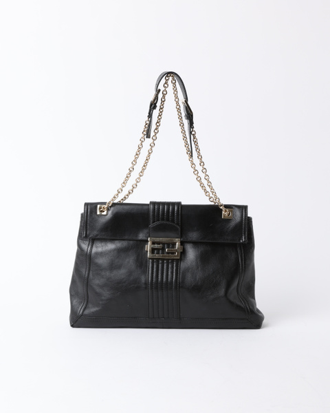 FENDI Maxi Baguette Flap Bag