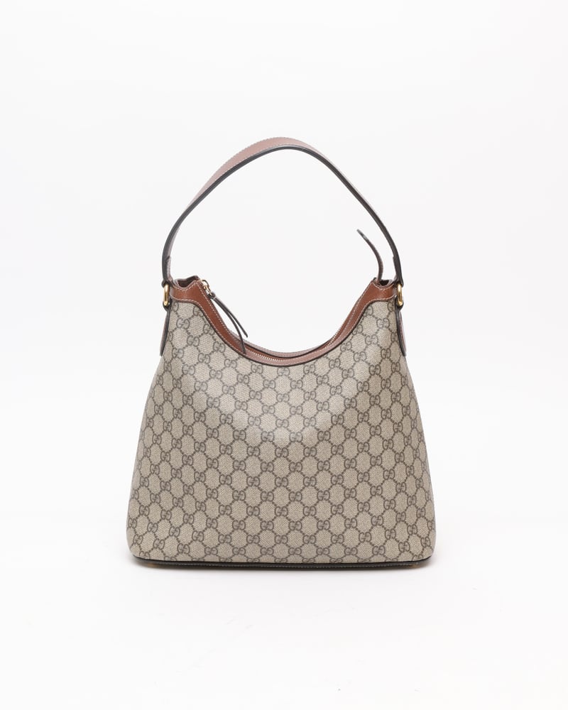 GUCCI GG Supreme Linea A Hobo Bag