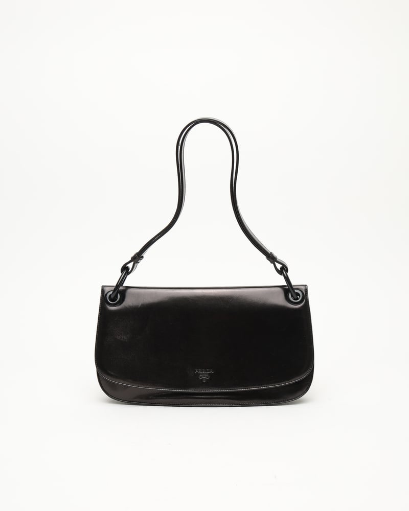 PRADA Madras Swing Shoulder Bag