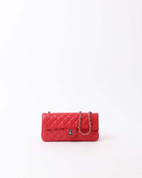 CHANEL Classic East West Single Flap Bag