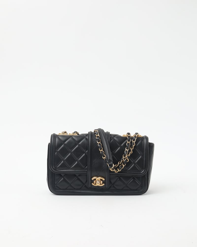 CHANEL Elegant CC Medium Single Flap Bag