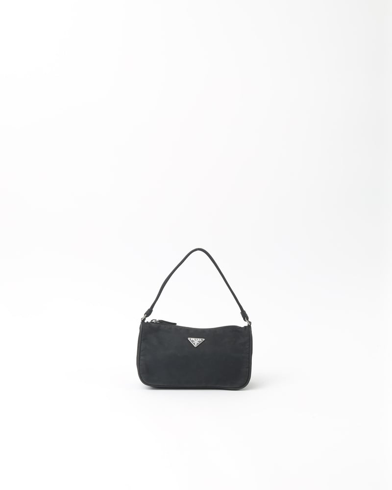 PRADA Mini Tessuto Hobo Bag