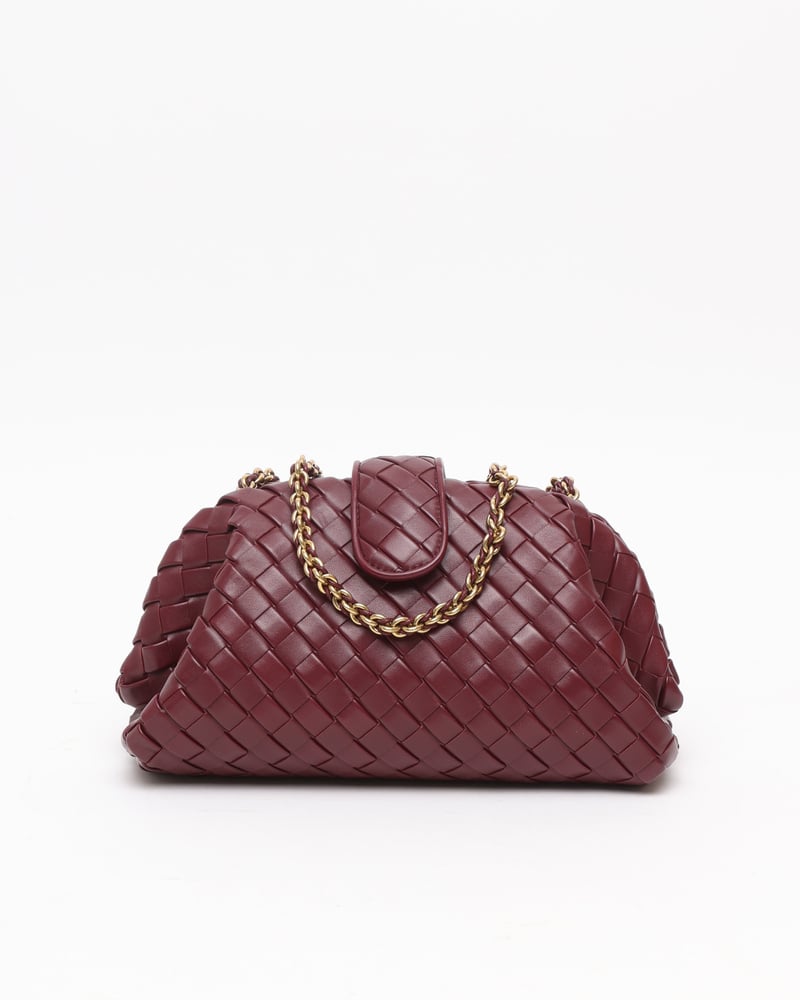 BOTTEGA VENETA Intrecciato Teen Lauren 1980 Chain Bag