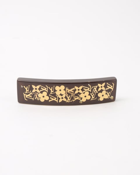 LOUIS VUITTON Inclusion Barette Hair Clip