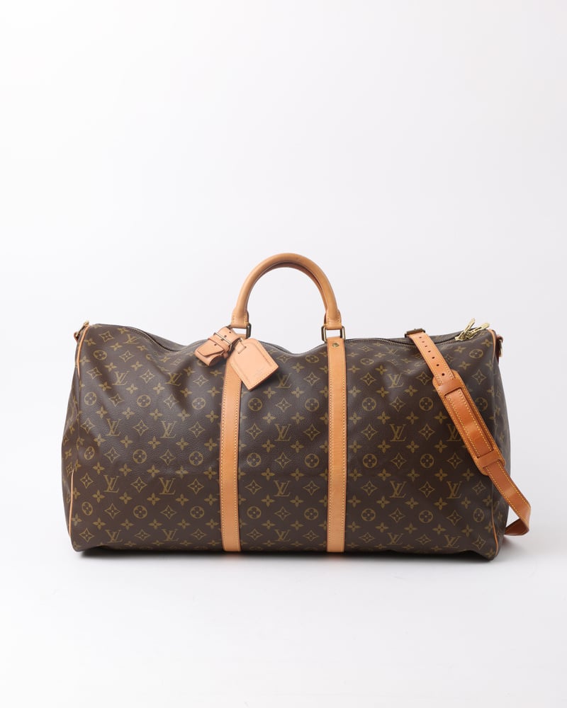 LOUIS VUITTON Keepall Bandoulière 60 Weekend Bag