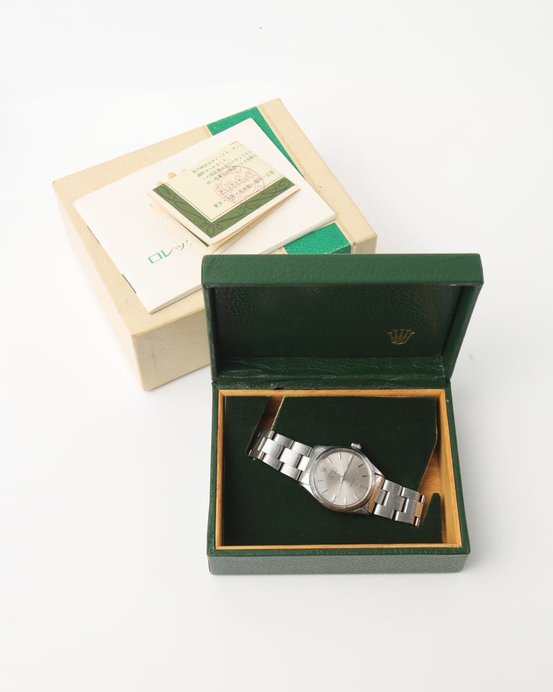 ROLEX Air King Oyster Perpetual 34mm Ref 5500 Full Set 1970 Watch