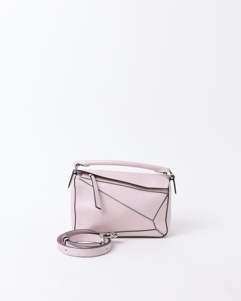 LOEWE Small Iridescent Puzzle Bag