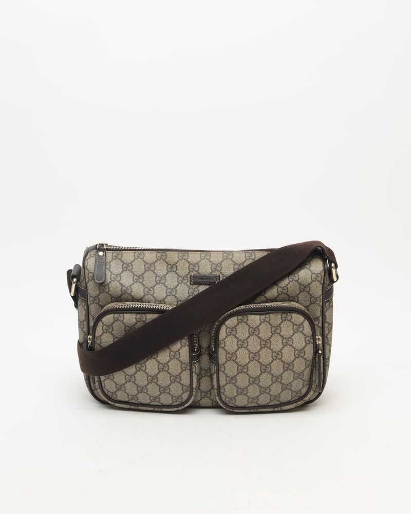 GUCCI GG Double Pocket Bag