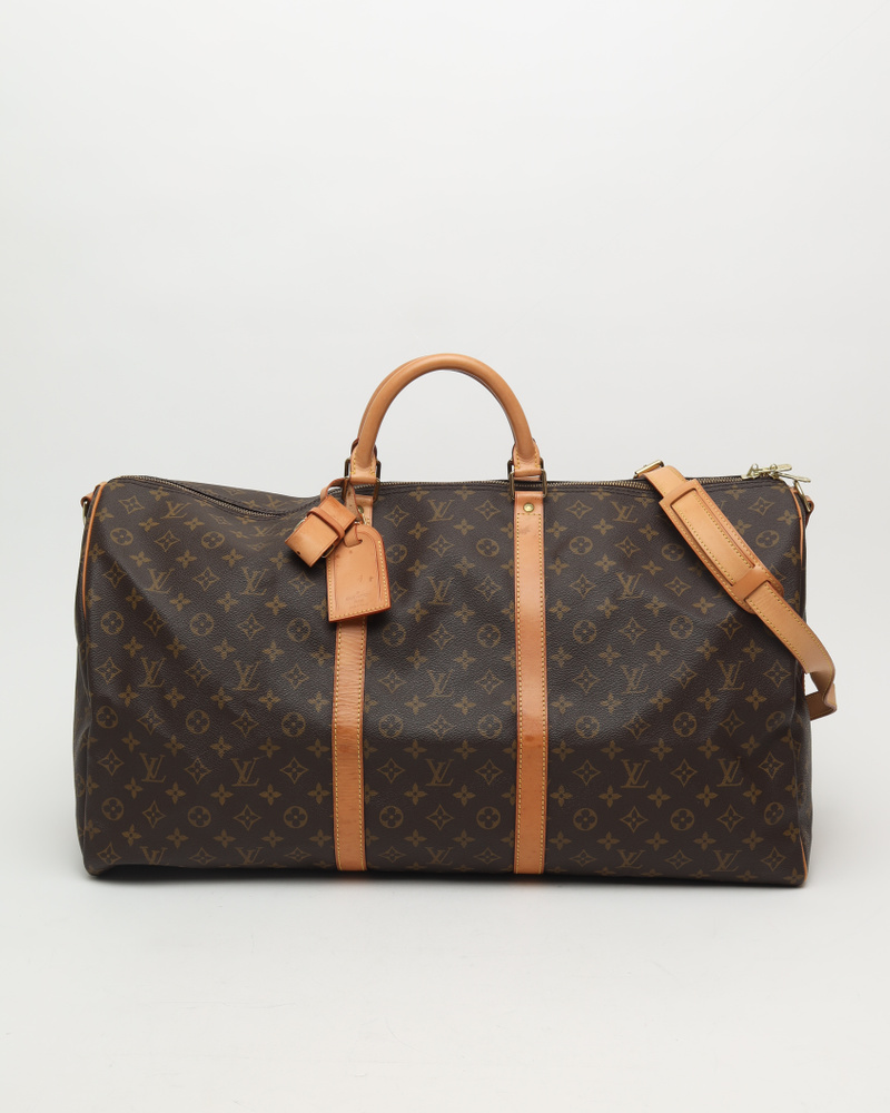 LOUIS VUITTON Keepall Bandoulière 60 Weekend Bag