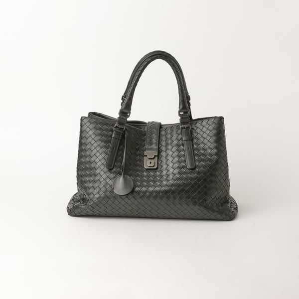 BOTTEGA VENETA Large Intrecciato Roma Bag