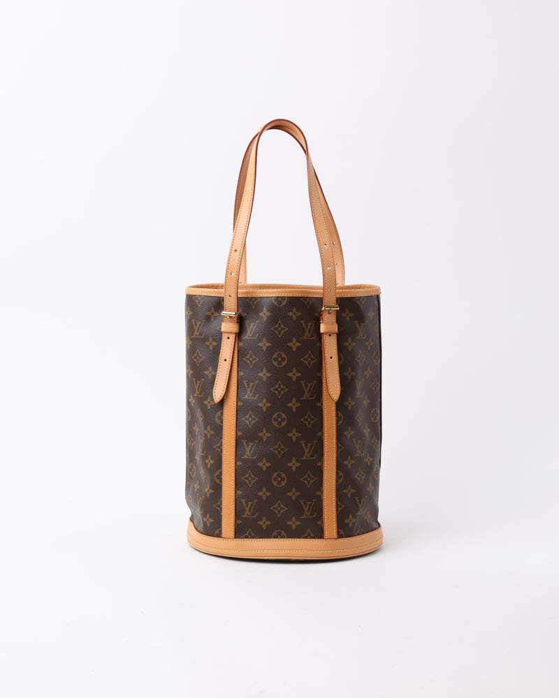 LOUIS VUITTON Monogram Bucket GM Bag