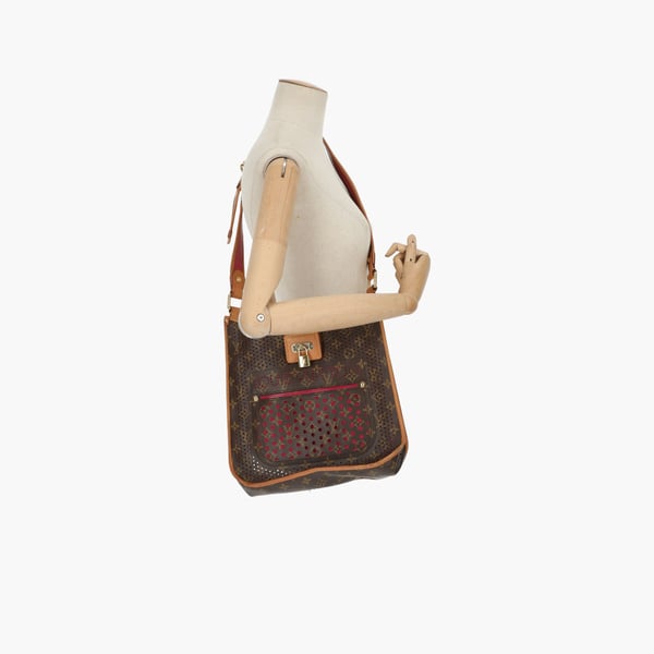 LOUIS VUITTON Monogram Perforated Musette