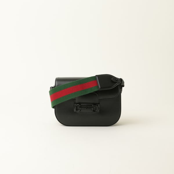 GUCCI Horsebit Shoulder Bag