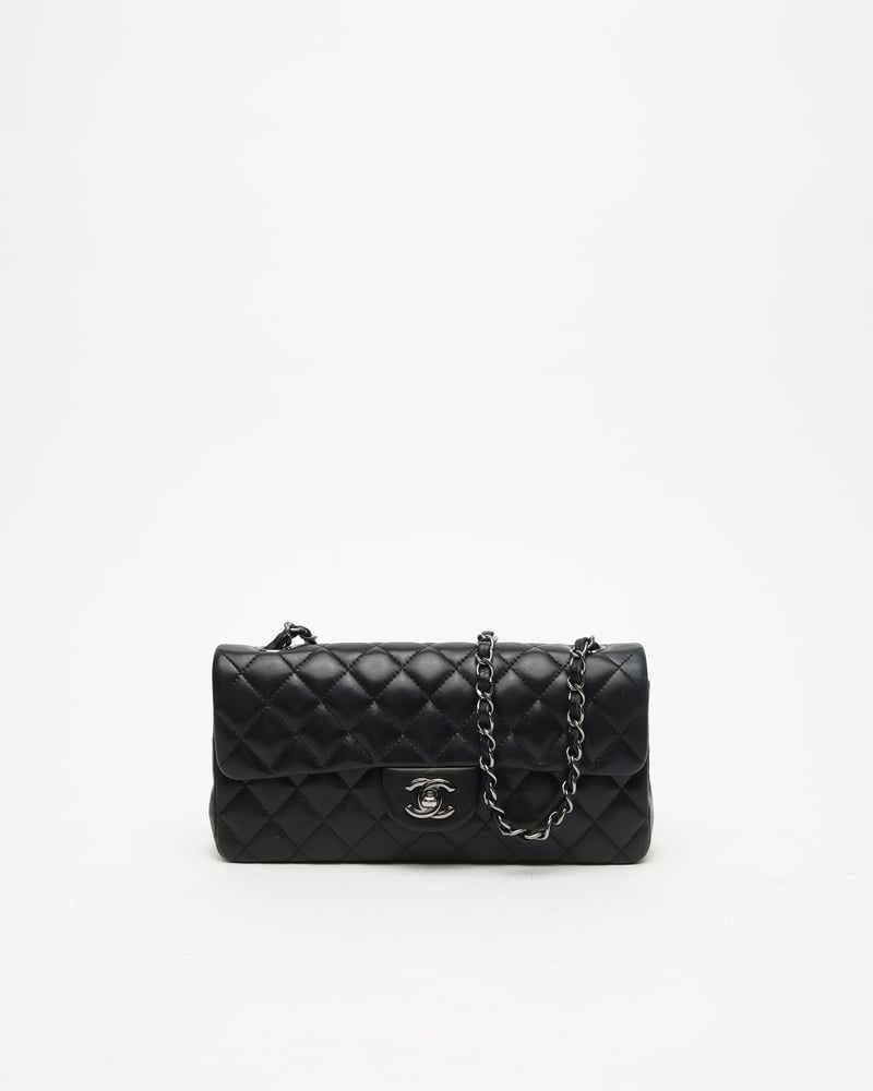 CHANEL Classic East West Single Flap Bag