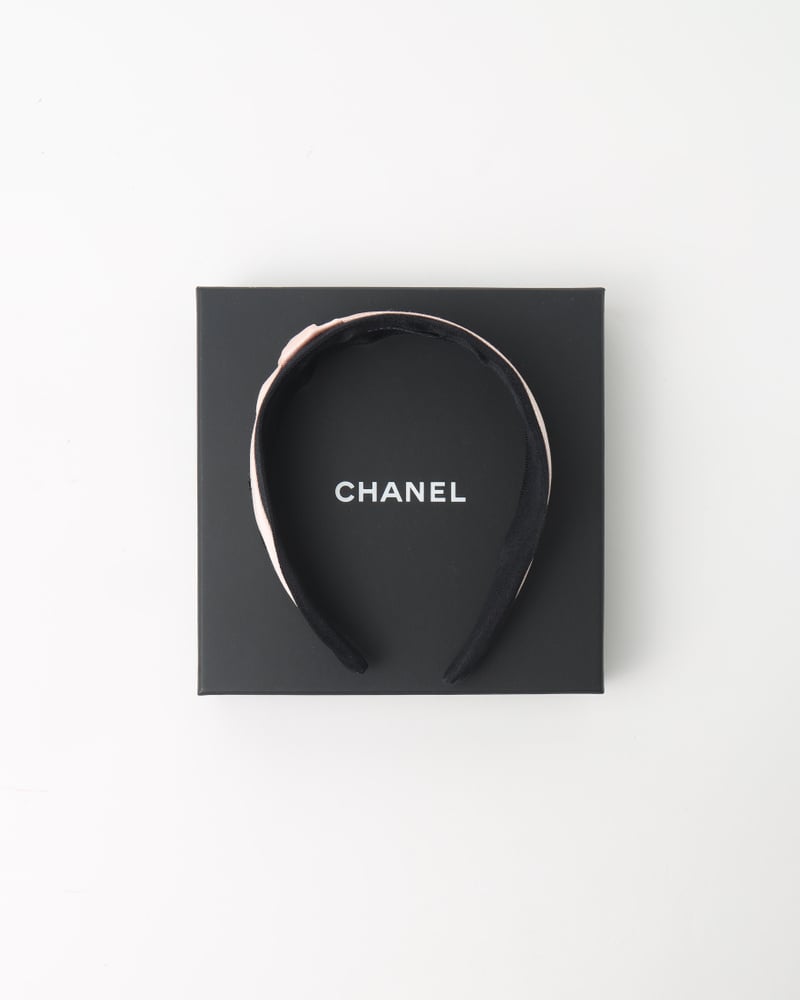 CHANEL CC Silk Headband