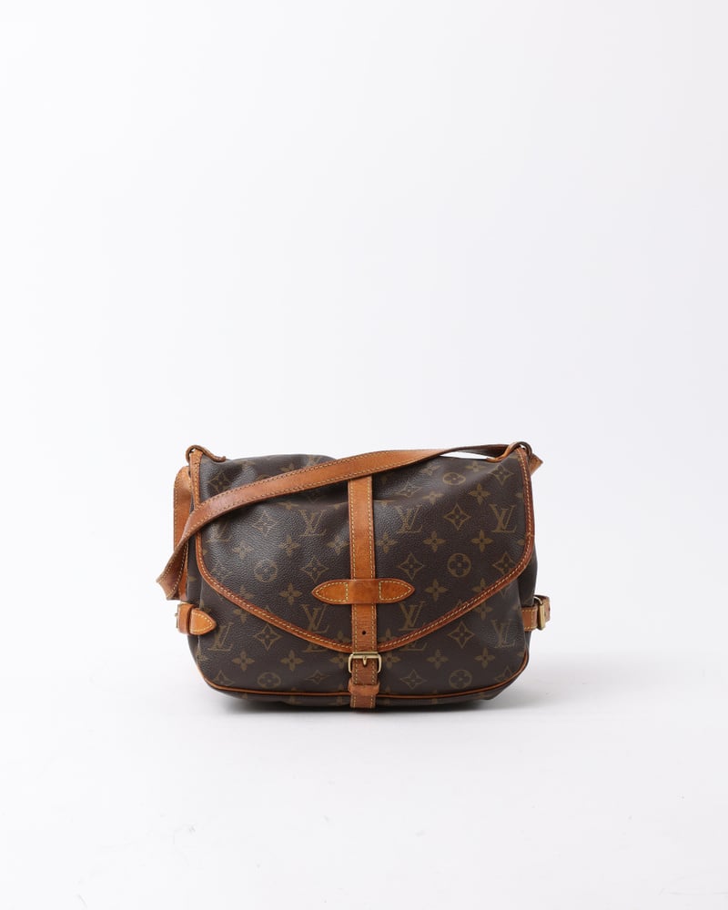 LOUIS VUITTON Monogram Saumur 30 Bag