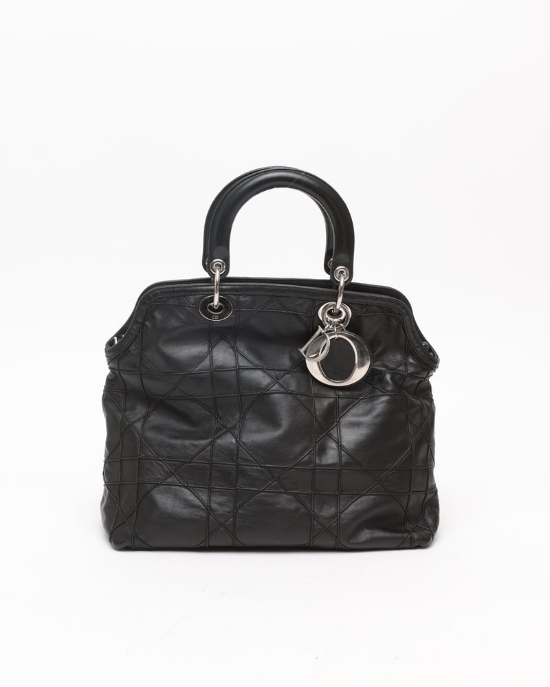 CHRISTIAN DIOR Cannage Granville Bag