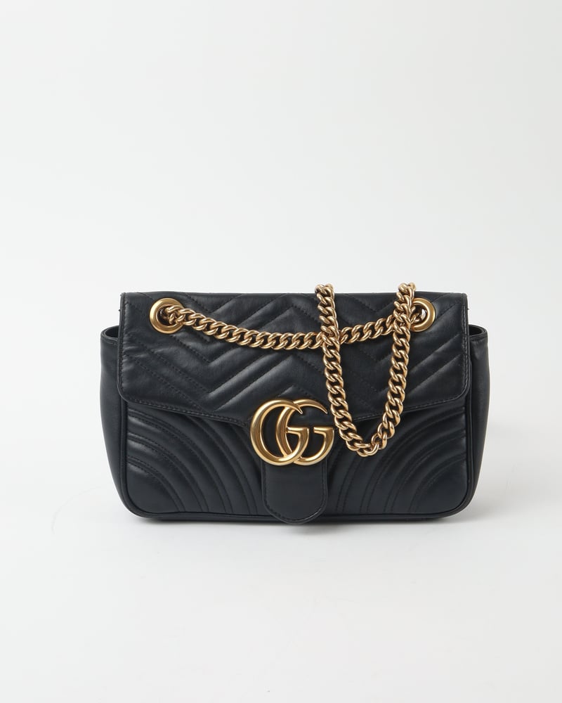 GUCCI GG Marmont Small Matelassé Shoulder Bag