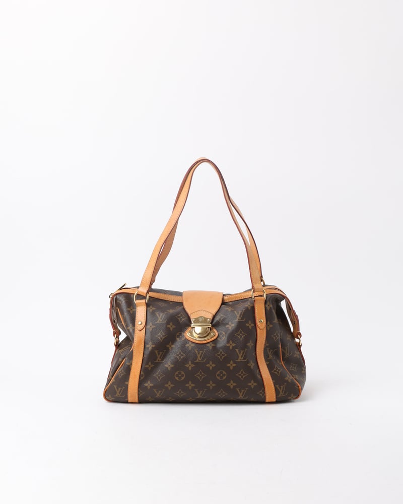 LOUIS VUITTON Monogram Stresa PM Hobo Bag