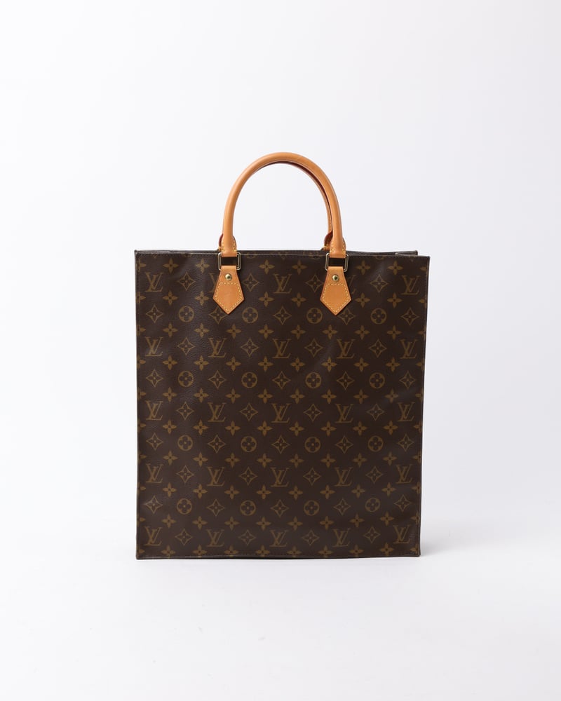 LOUIS VUITTON Monogram Sac Plat Bag