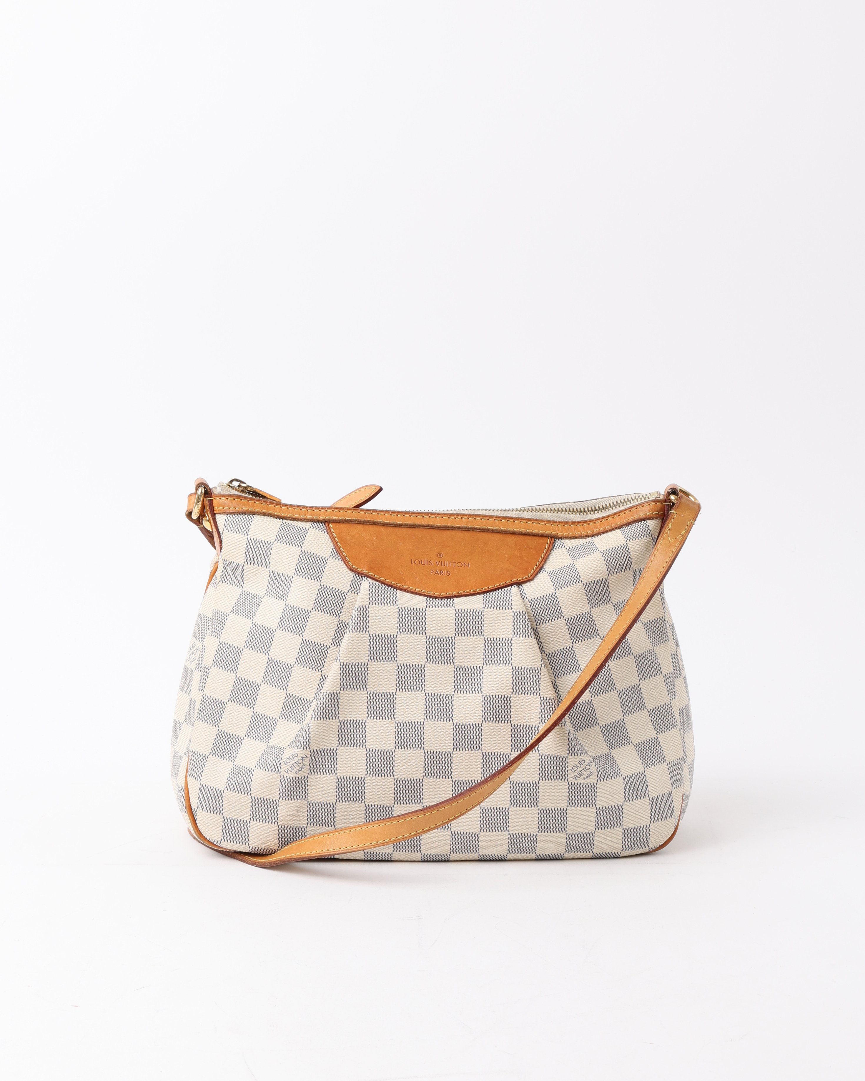 LOUIS VUITTON Damier Azur Siracusa PM Bag