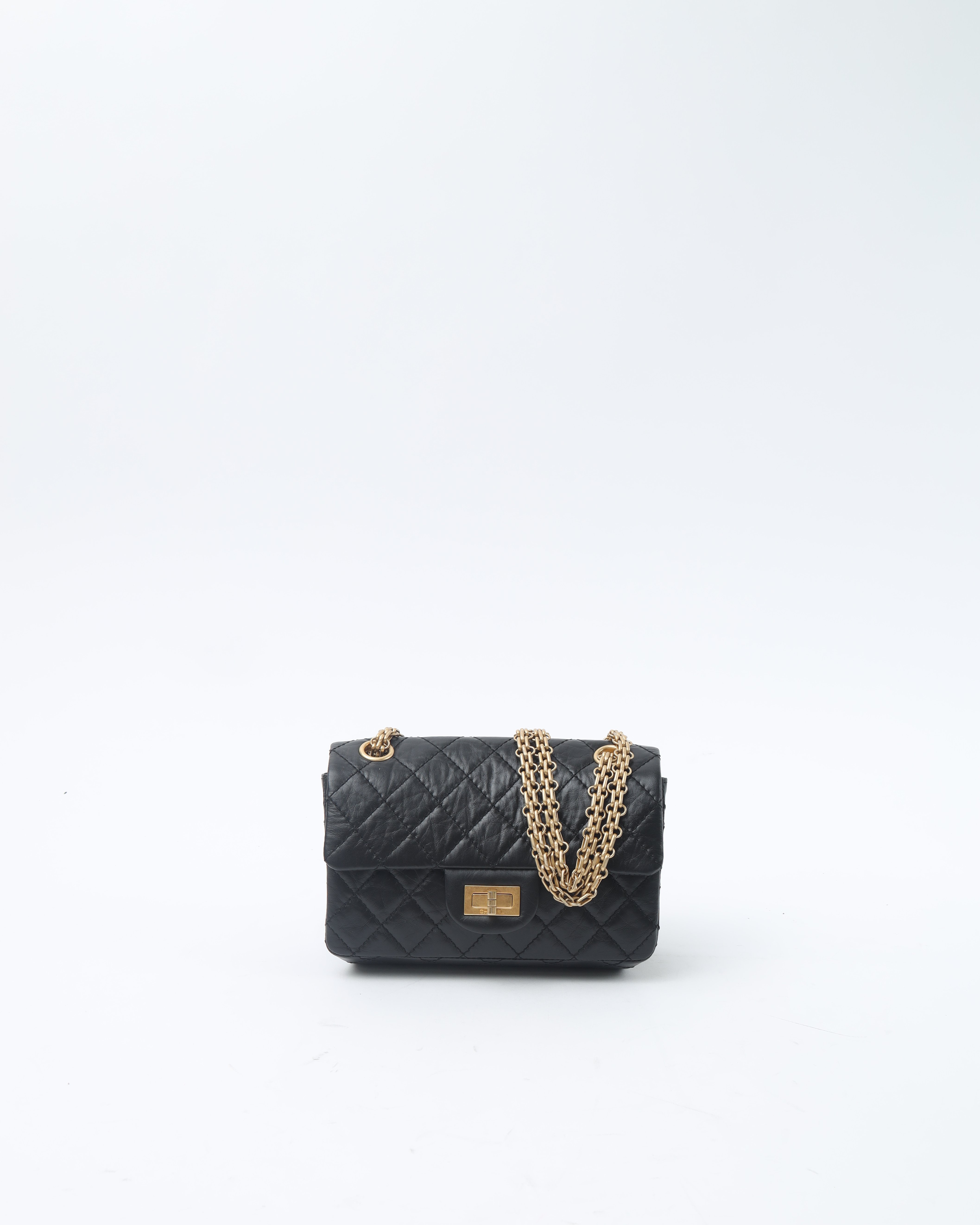 CHANEL 255 Reissue 224 Mini Single Flap Bag