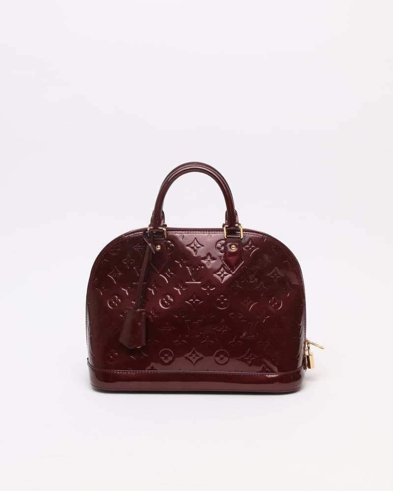 LOUIS VUITTON Vernis Alma PM Bag