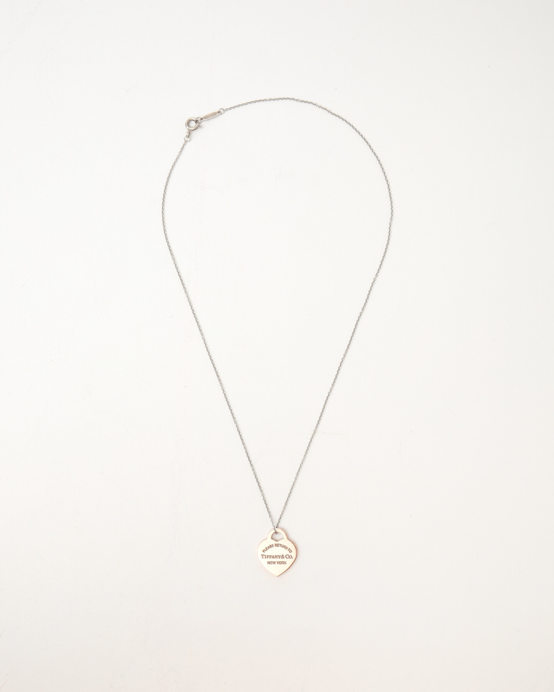 TIFFANY  CO Return To Tiffany Heart Necklace