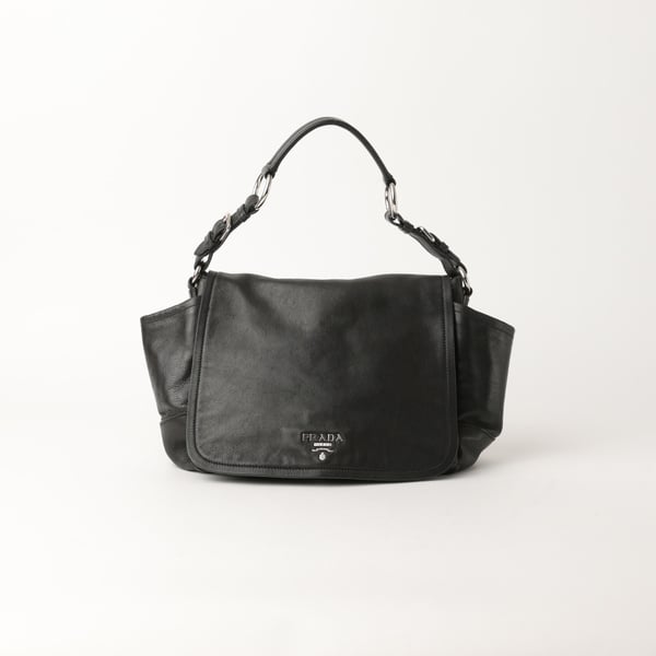 PRADA Glace Nappa Shoulder Bag