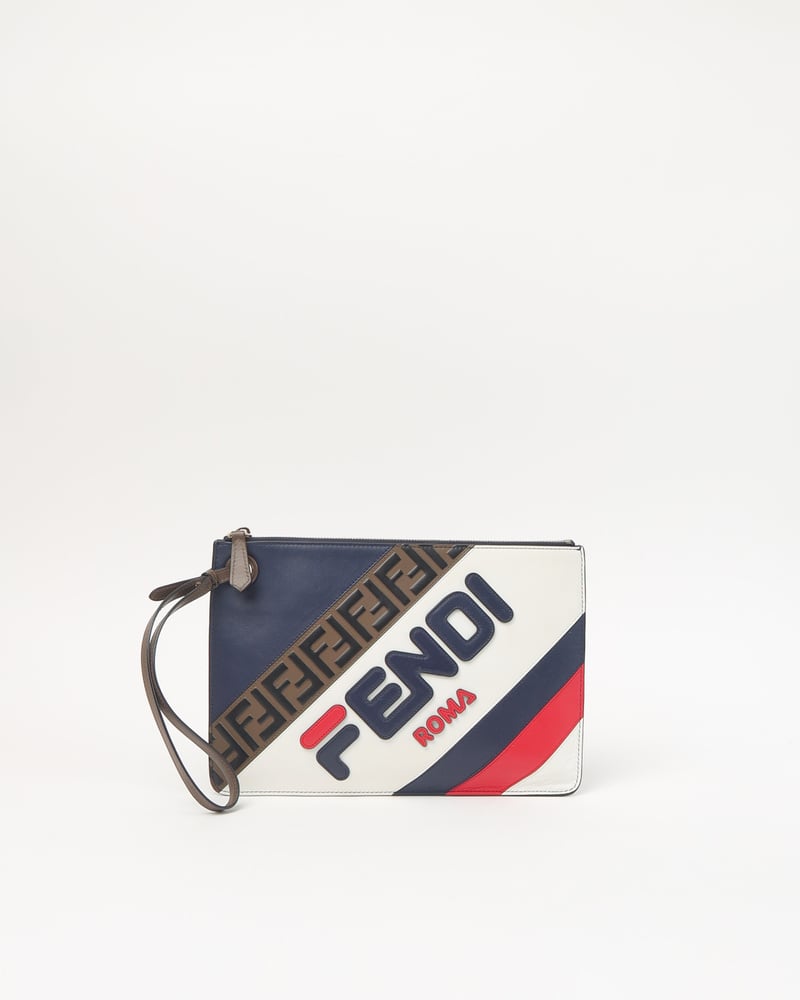 FENDI x Fila Clutch Bag