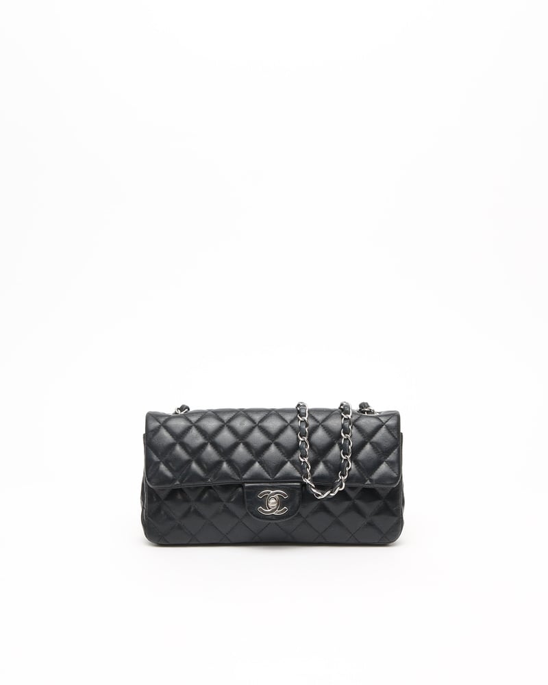 CHANEL Classic East West Single Flap Bag