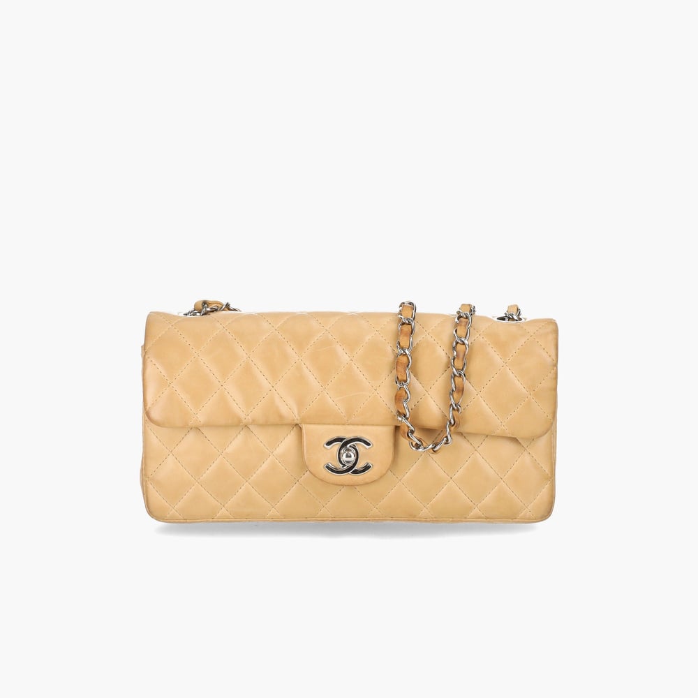 CHANEL East West Flap Bag