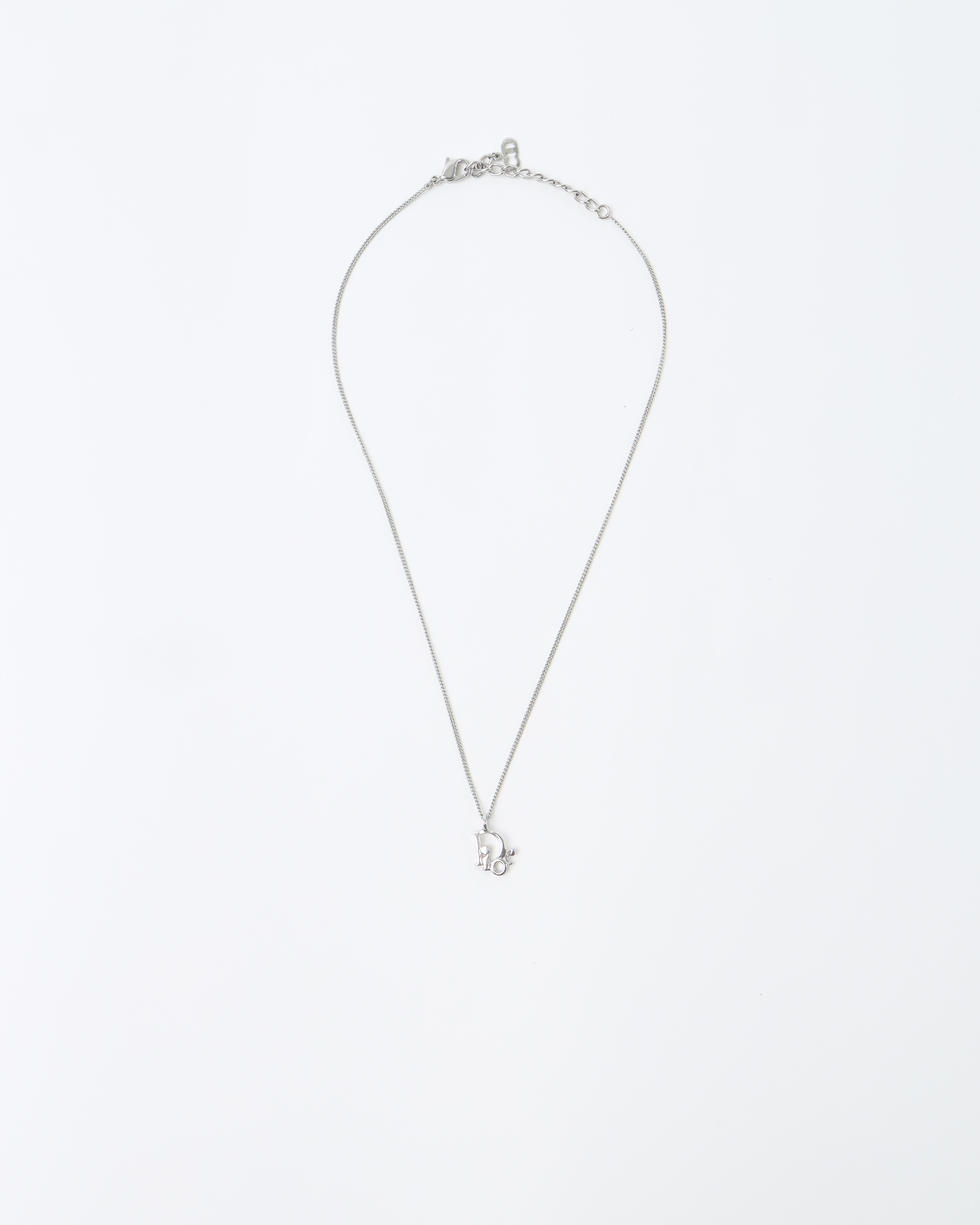 CHRISTIAN DIOR Logo Necklace