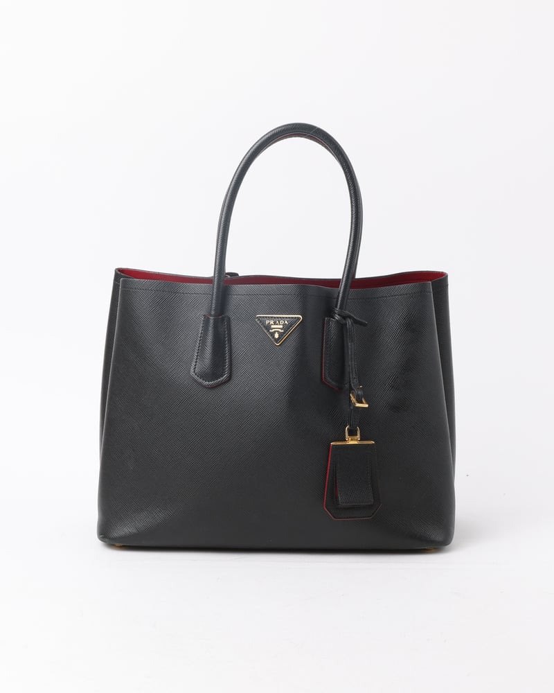 PRADA Medium Saffiano Cuir Tote Bag