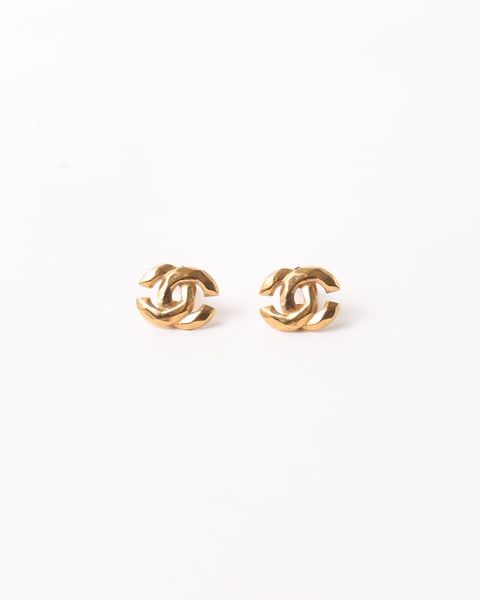 CHANEL CC Clip-on Earrings