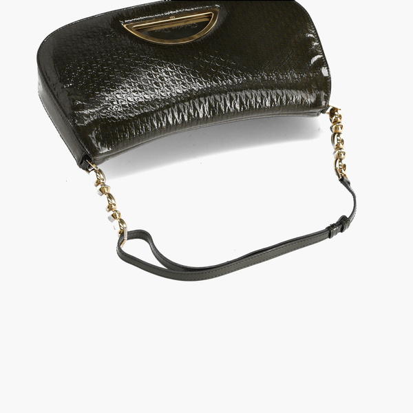 CHRISTIAN DIOR Malice Pearl Patent Shoulder Bag