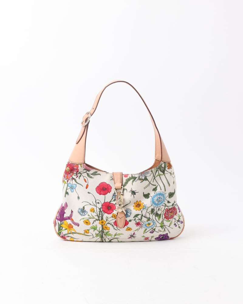 GUCCI New Jackie Flora Bag