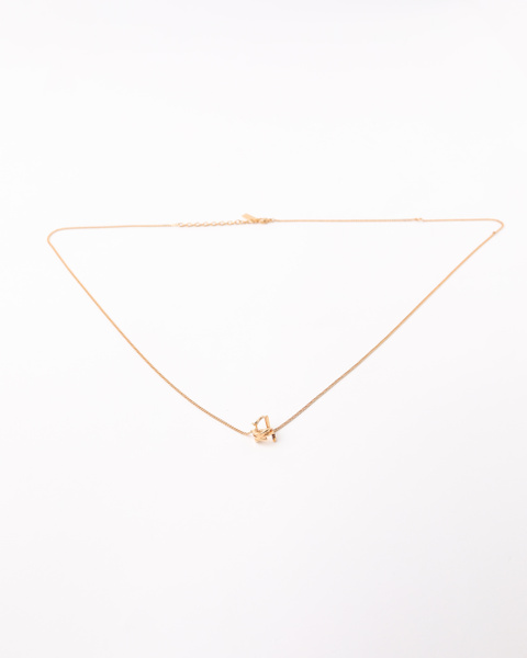 SAINT LAURENT Monogram Twist Necklace