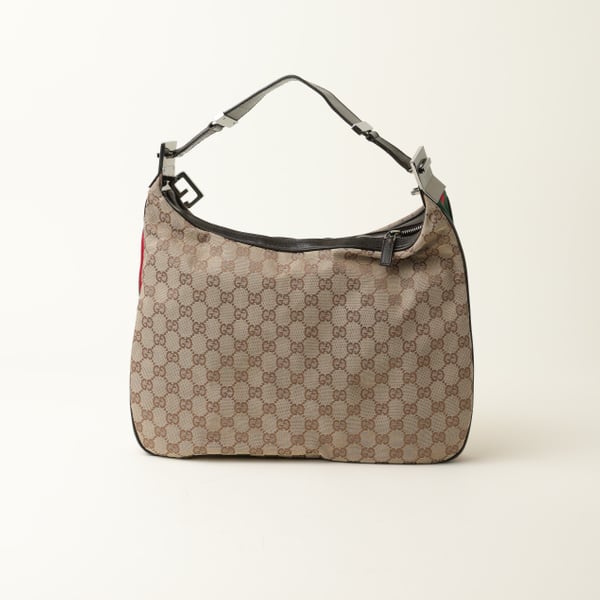 GUCCI GG Web Attache Shoulder Bag