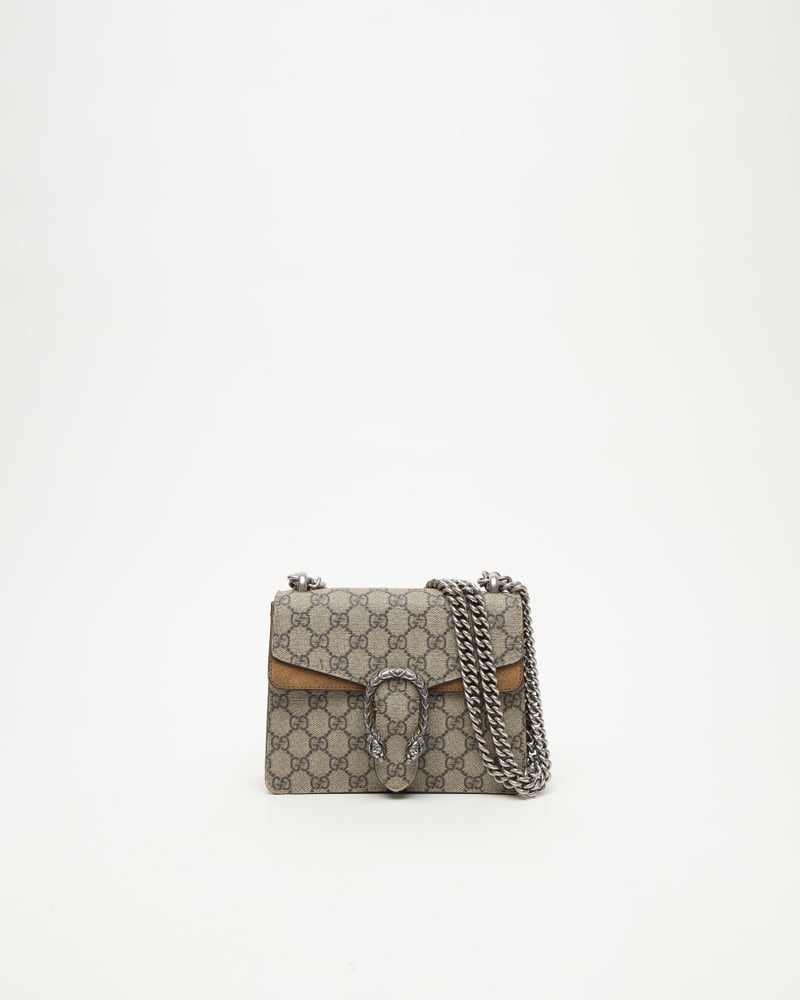 GUCCI GG Supreme Mini Dionysus Bag