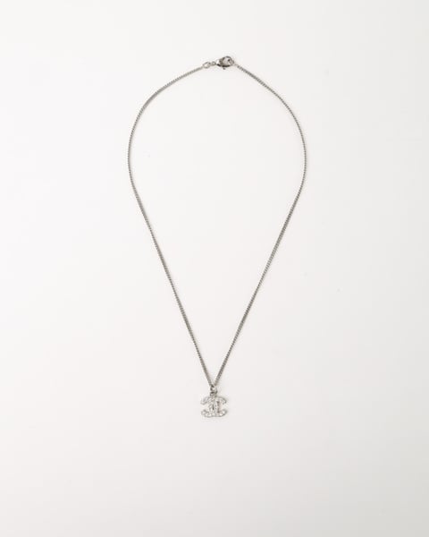 CHANEL CC Rhinestone Necklace