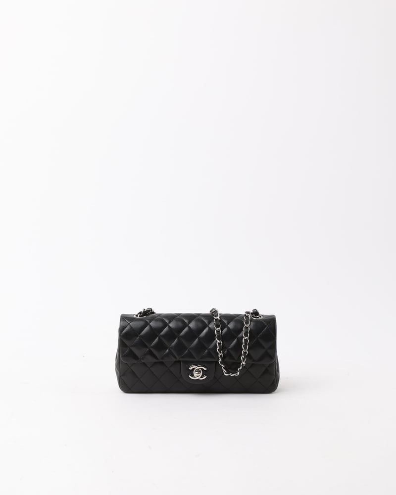 CHANEL Classic East West Single Flap Bag