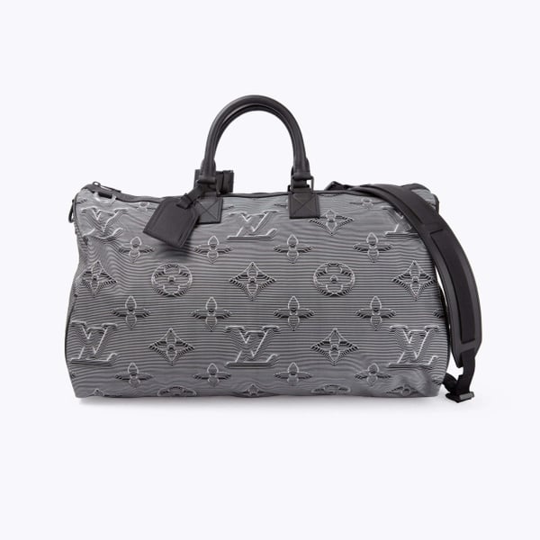 LOUIS VUITTON 2054 Monogram Keepall Bandouliére 50 Weekend Bag