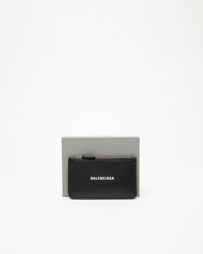 BALENCIAGA Leather Coin Purse